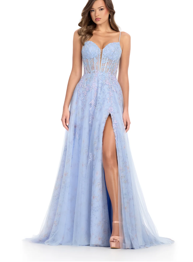 Ashley Lauren 11849 75-112 / Periwinkle / 12