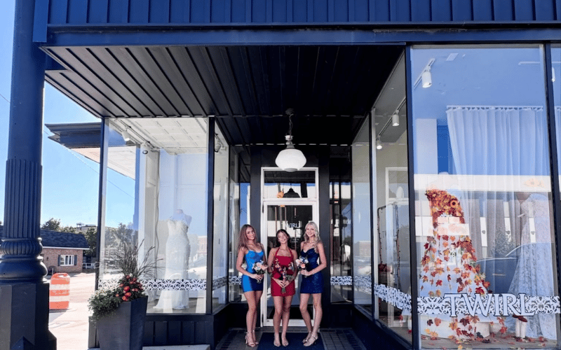 twirl prom front store, good places to get homecoming dresses