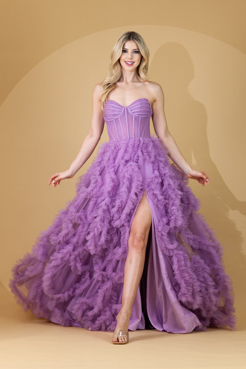 Twirl Prom AC0019 75-224 / Lavender / 6
