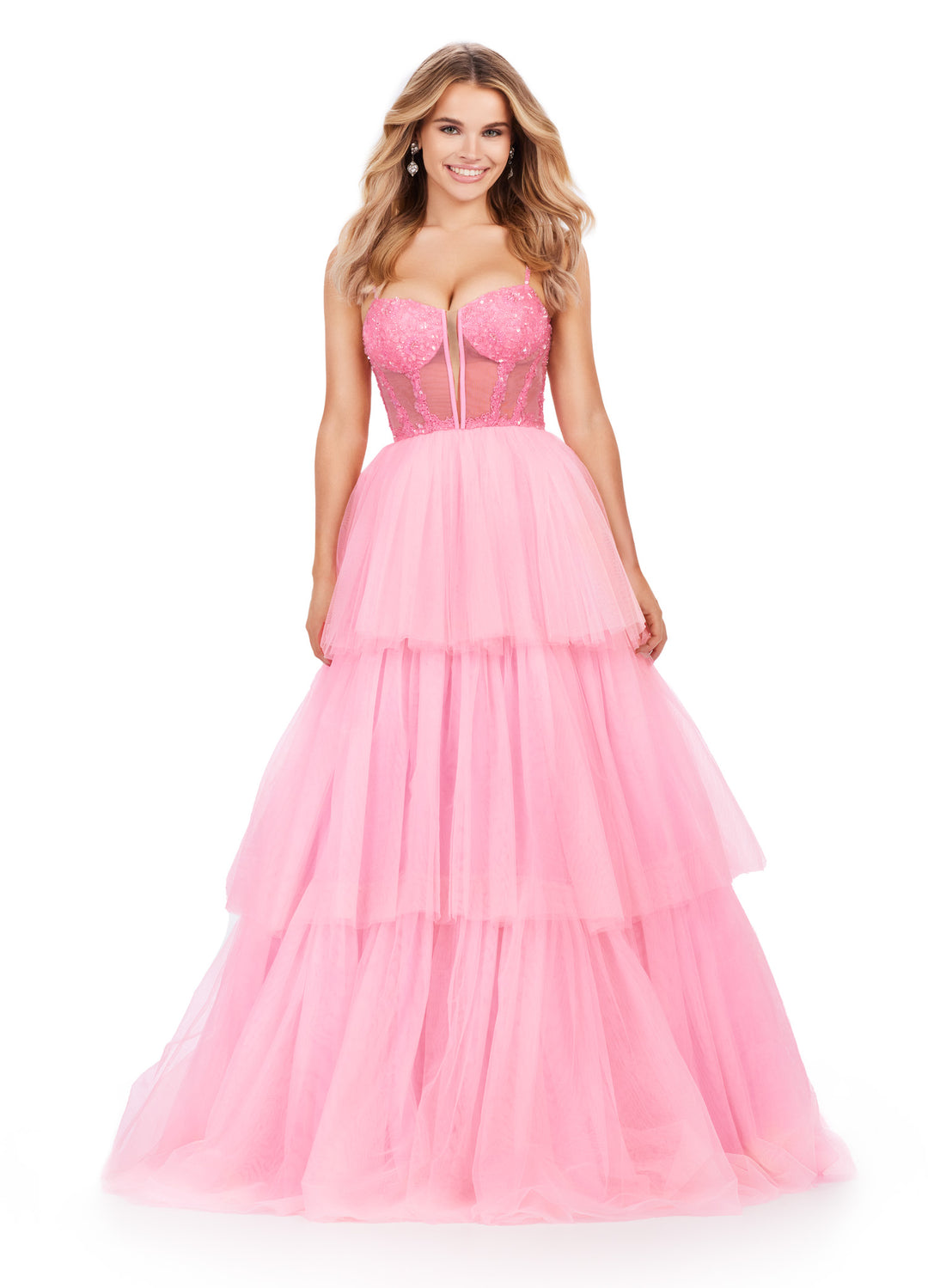 Ashley Lauren 11462 76-050 / Candy Pink / 8 Ashley Lauren 11462 76-050 / Candy Pink / 8