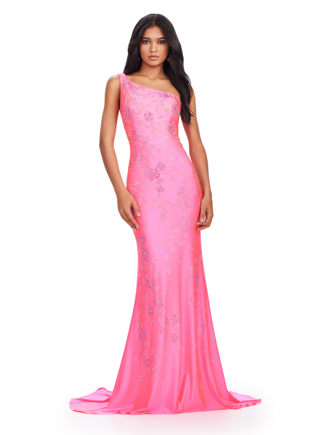Ashley Lauren 11525 76-043 / Hot Pink / 4 Ashley Lauren 11525 76-043 / Hot Pink / 4