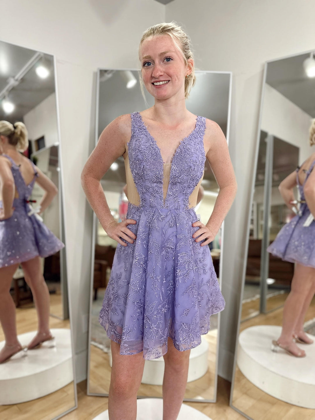 Ashley Lauren 4848 – Twirl Prom - Main Image