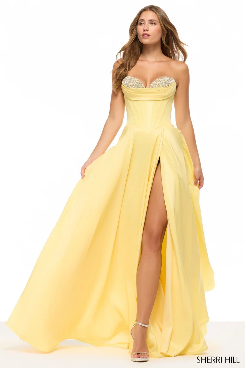 Sherri Hill 57747 74-272 / Yellow / 00