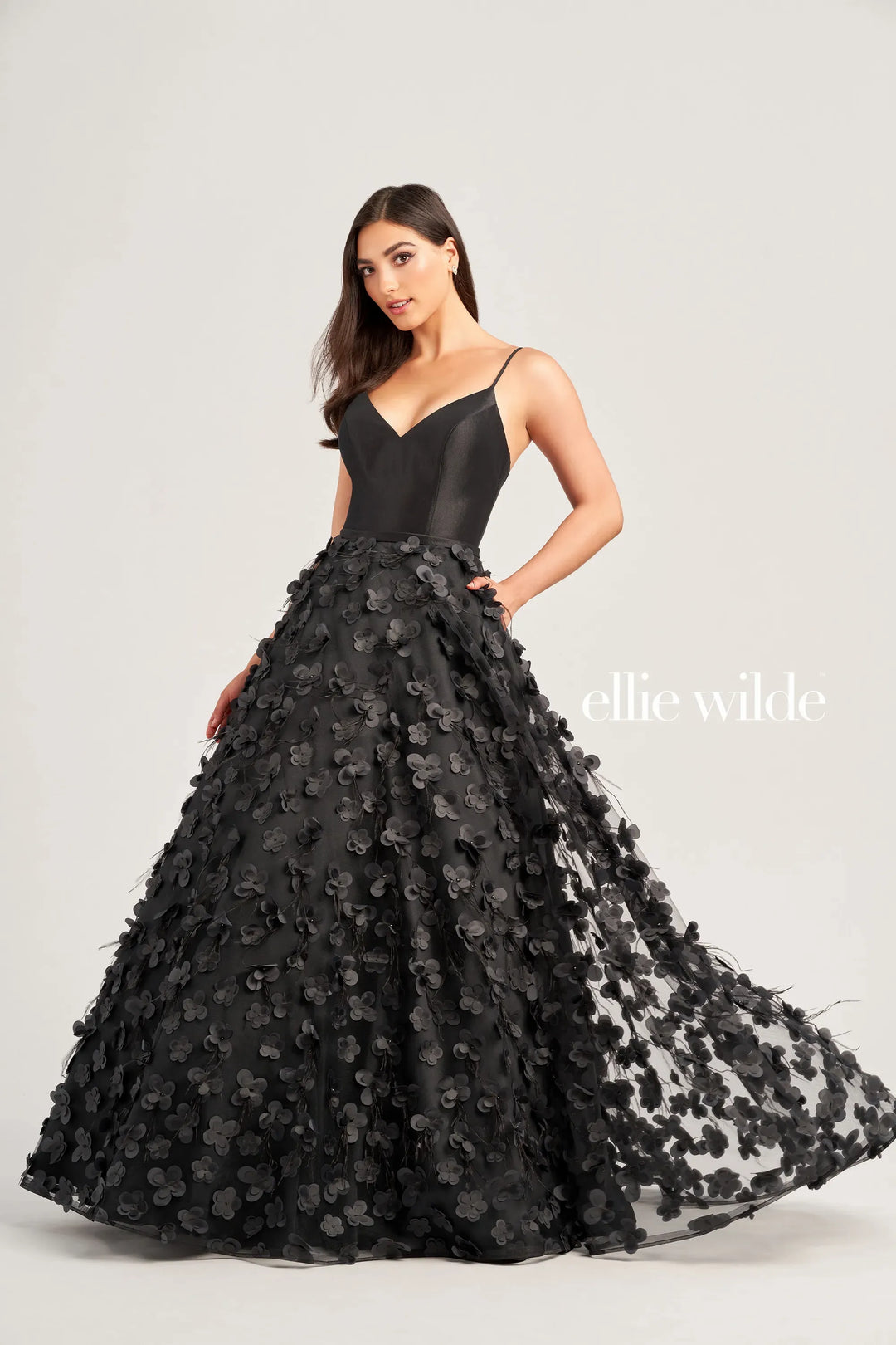ellie wilde black prom dress Ellie Wilde Prom Dress
